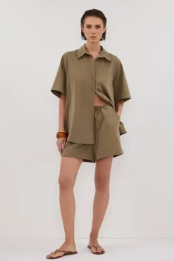 AMARA MOSS MODAL BLEND SHORT