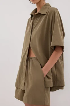 AMARA MOSS MODAL BLEND SHORT