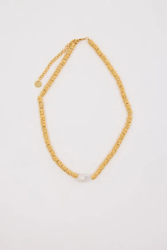 AMBER SCEATS LIORA NECKLACE GOLD