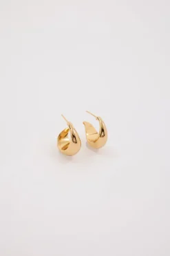 AMBER SCEATS ZANE EARRING GOLD