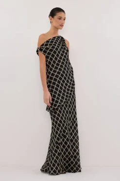 ARLINGTON BLACK MIDI SKIRT