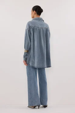 ASHTON CLASSIC BLUE DENIM SHIRT