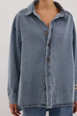 ASHTON CLASSIC BLUE DENIM SHIRT