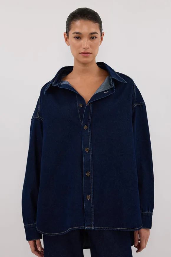 ASHTON INDIGO DENIM SHIRT