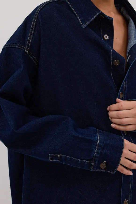 ASHTON INDIGO DENIM SHIRT