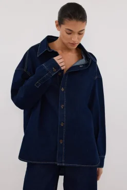ASHTON INDIGO DENIM SHIRT