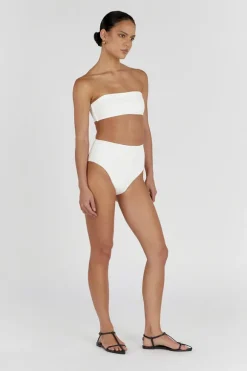 CALLIE OFF WHITE HIGH WAISTED BRIEF