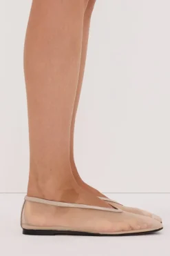 DOF STUDIOS MAISON NUDE MESH BALLET FLAT