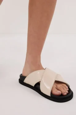 DOF STUDIOS ROSA SANDAL IVORY