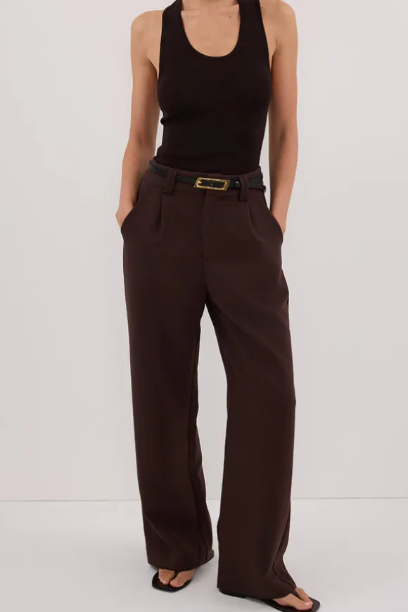 ELLE DARK CHOCOLATE PANT