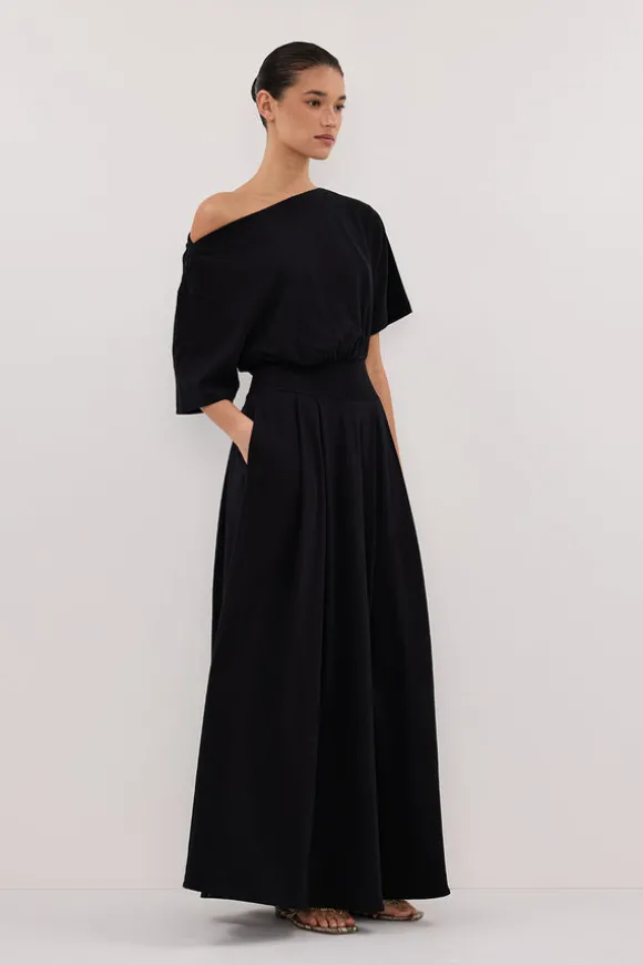 ESME BLACK ASYM MAXI DRESS