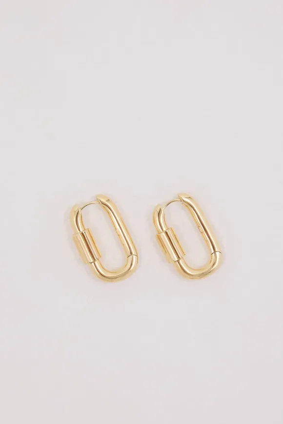 F+H GOLD DISENGAGE HOOP LARGE