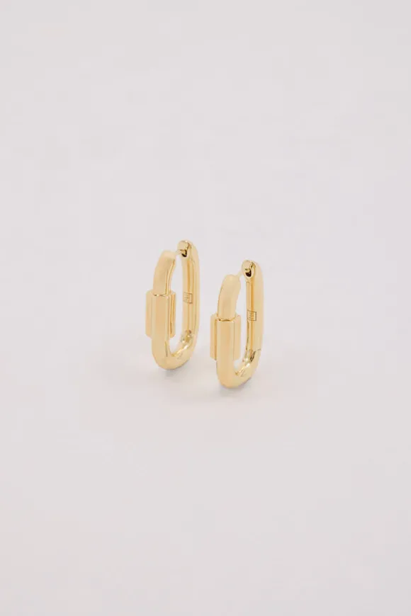 F+H GOLD DISENGAGE HOOP LARGE