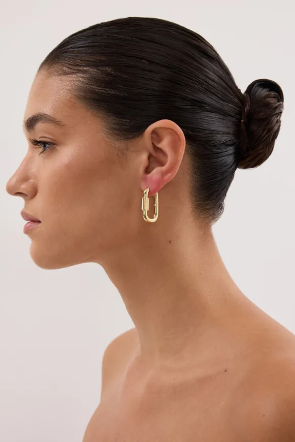 F+H GOLD DISENGAGE HOOP LARGE