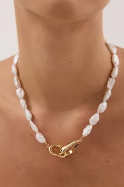 F+H GOLD FOUNDATION PEARL NECKLACE