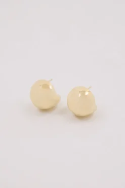 F+H GOLD STATEMENT BALL STUDS