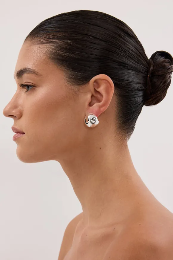 F+H SILVER STATEMENT BALL STUDS