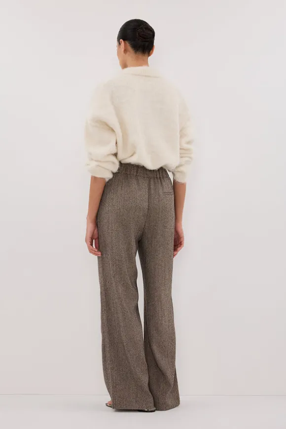 FRANKIE CHOC TWEED PANT