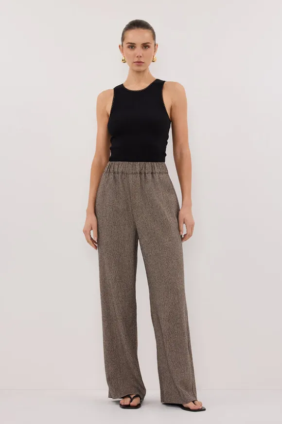 FRANKIE CHOC TWEED PANT