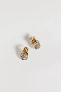 HEAVEN MAYHEM MINI KNOT MIXED EARRING