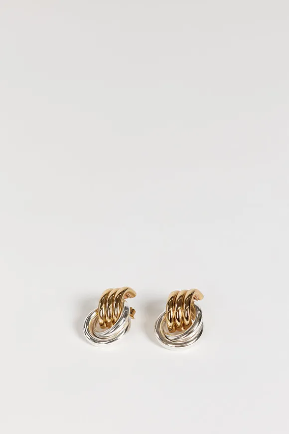 HEAVEN MAYHEM MINI KNOT MIXED EARRING