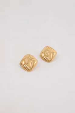 HEAVEN MAYHEM TABI EARRING GOLD