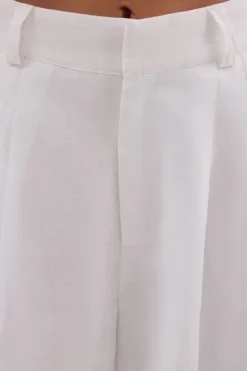 HOLDEN WHITE LINEN PANT