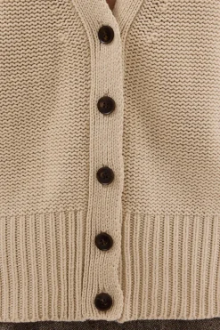 HUGO CLAY KNIT CARDIGAN