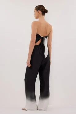 HUXLEY OMBRE SILK SCARF TOP