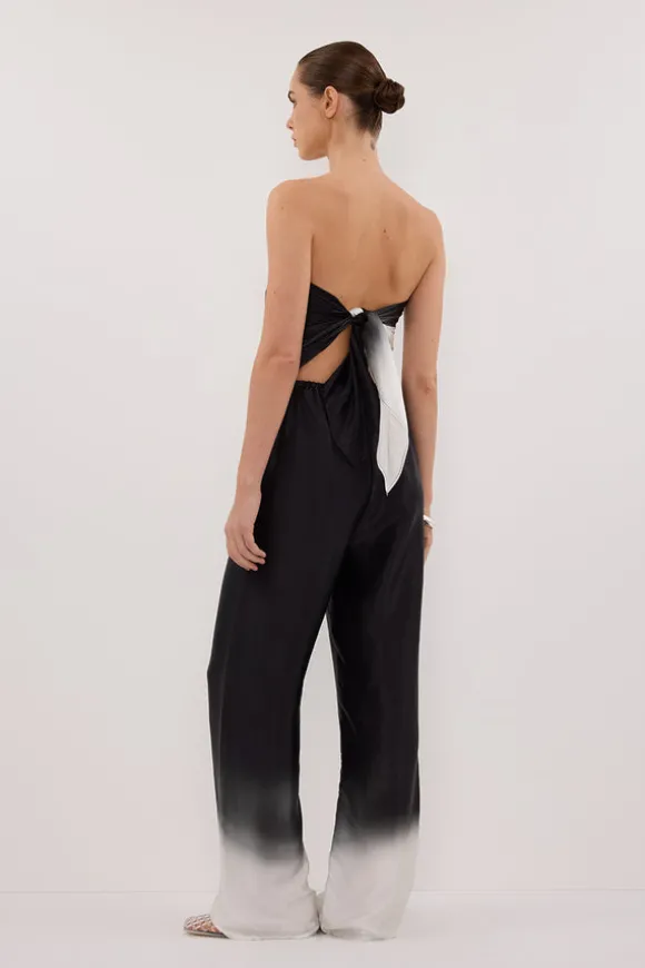 HUXLEY OMBRE SILK SCARF TOP