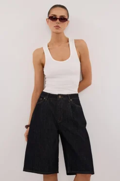 JACK RAW INDIGO DENIM BERMUDA SHORT