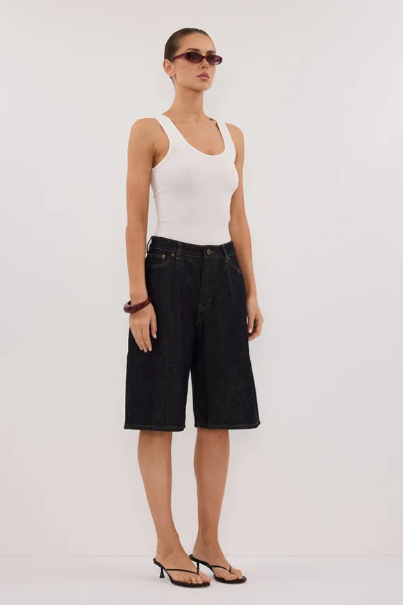 JACK RAW INDIGO DENIM BERMUDA SHORT