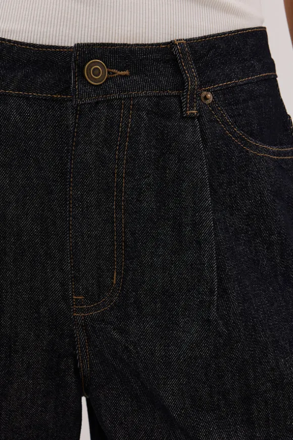 JACK RAW INDIGO DENIM BERMUDA SHORT