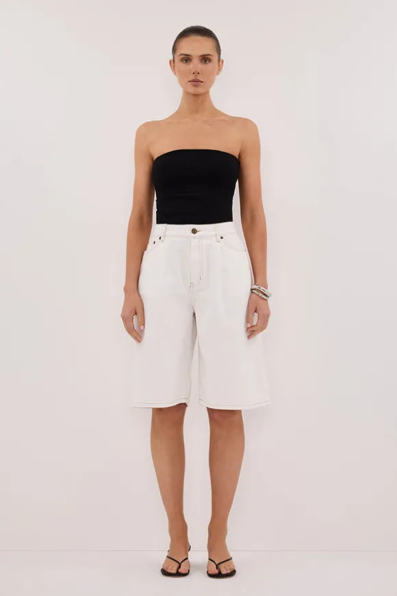JACK WHITE DENIM BERMUDA SHORT