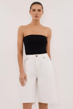 JACK WHITE DENIM BERMUDA SHORT