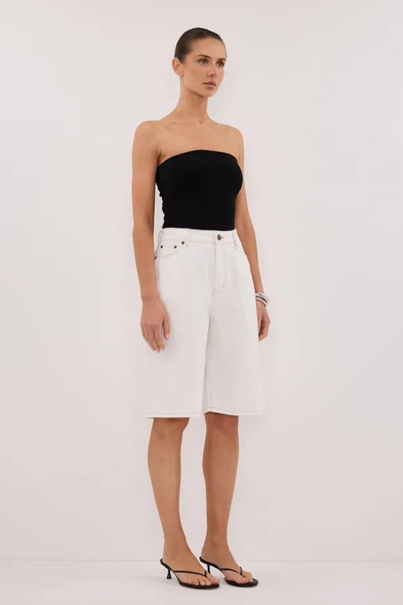 JACK WHITE DENIM BERMUDA SHORT