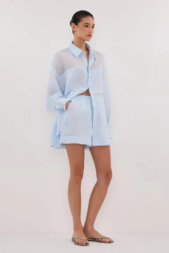KAI CORNFLOWER RAMIE SHORT