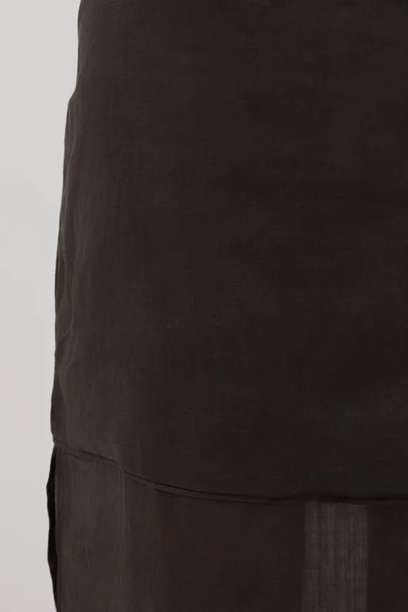 KAI PETROL RAMIE MIDI SKIRT