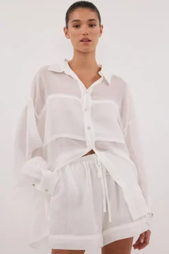 KAI WHITE RAMIE SHORT
