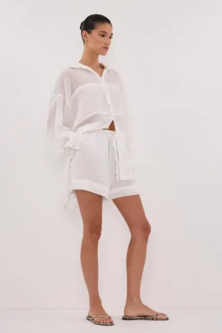 KAI WHITE RAMIE SHORT