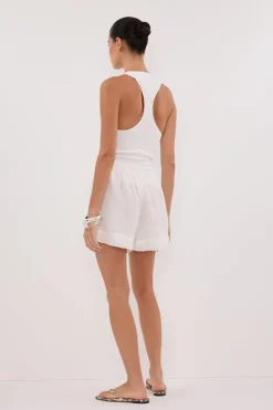 KAI WHITE RAMIE SHORT