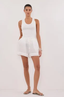 KAI WHITE RAMIE SHORT