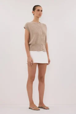 KATE OAT MARLE KNIT VEST