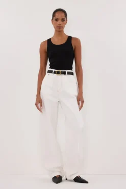 LEE BLACK KNIT TANK