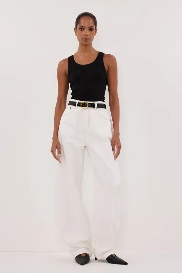 LEE BLACK KNIT TANK