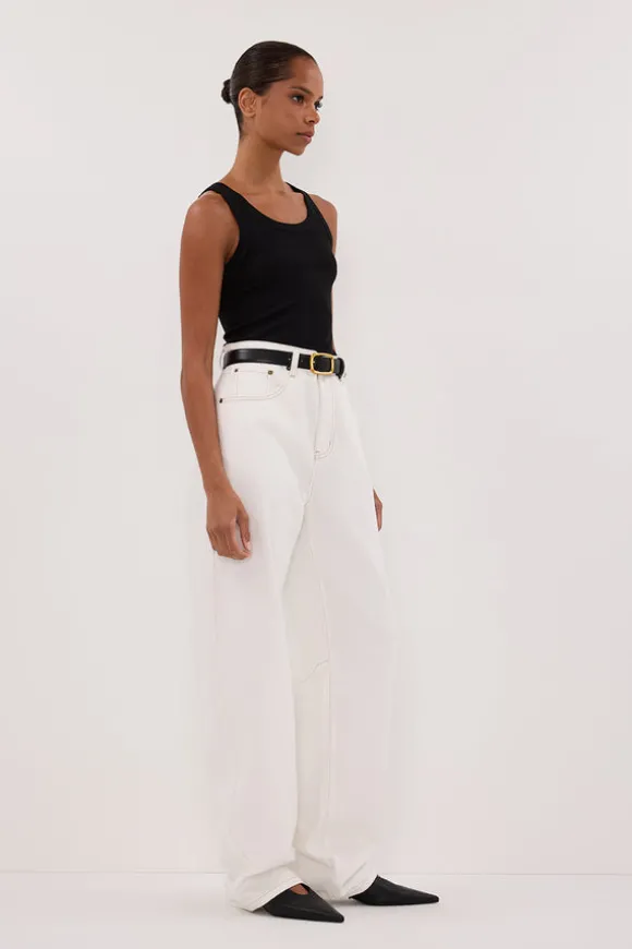 LEE BLACK KNIT TANK