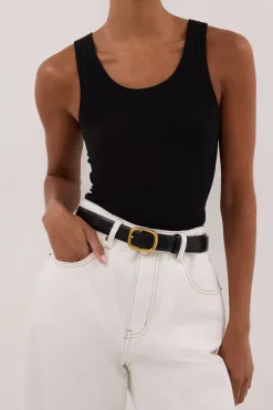 LEE BLACK KNIT TANK