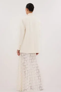 LIV CREAM BOYFRIEND BLAZER