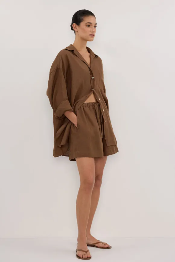 LUNE FONDANT LINEN SHORT