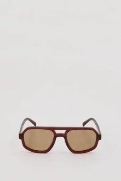 LUV LOU THE BANKS CHERRY SUNGLASSES